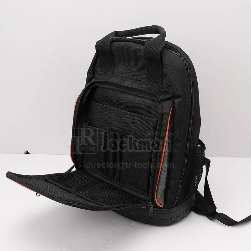 Рюкзак Jackman JKB-639H19 1680D из полиэстера сверхпрочный рюкзак с твердым дном для инструментов электрика сумки