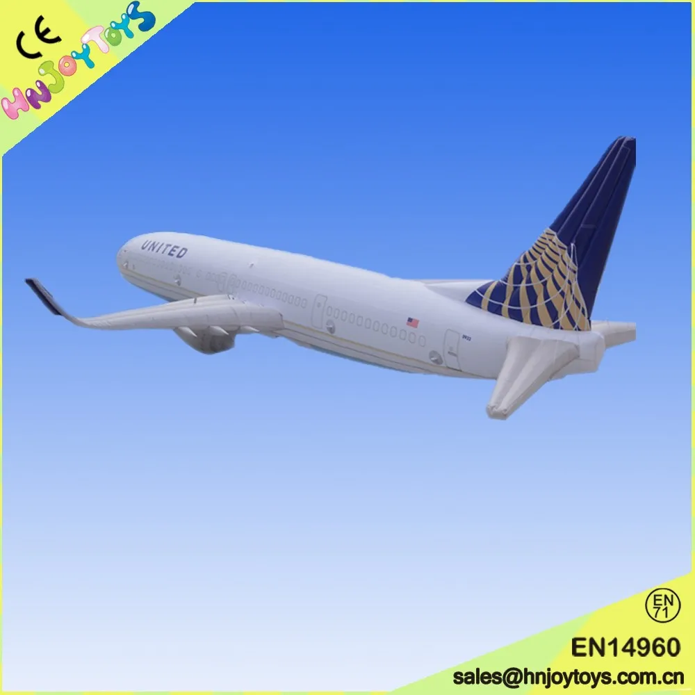 Custom Inflatable Sky Fighter Jet PVC Airplane Model Advertising Inflatable Jet Plane Balloons