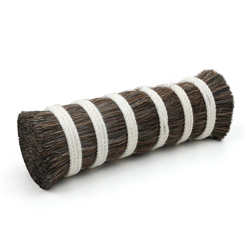 High Quality White/Black/Mixed/Light Grey Real Single Drawn Horse Tail Hairs