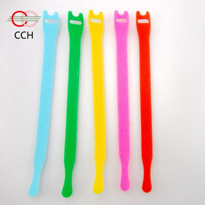 Custom Velcroes Fastener Tape with printed Soft Back To Back Hook And Loop Strap Tape