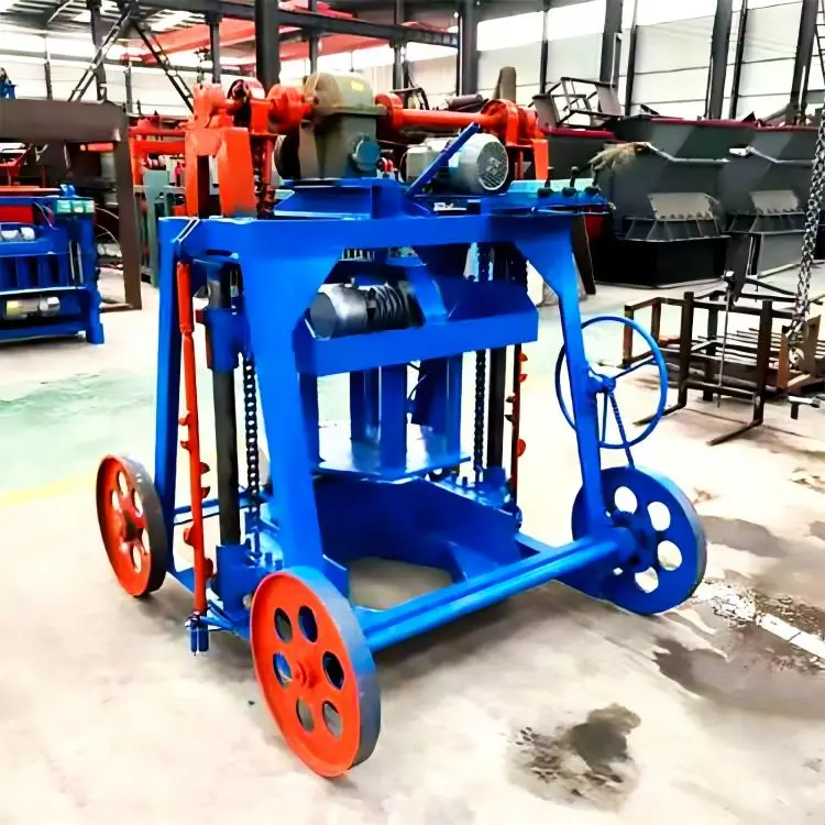 Mobile Brick Making Machine Home Brick Making Machine Hollow Brick Making Machine