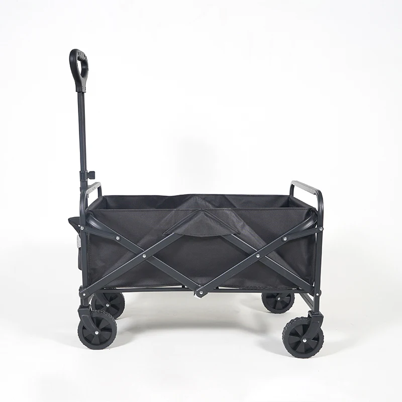 2024 New outdoor camping facilities outdoor folding wagon carts and garden folding trolley, Collapsible Foldable Extended Wagon