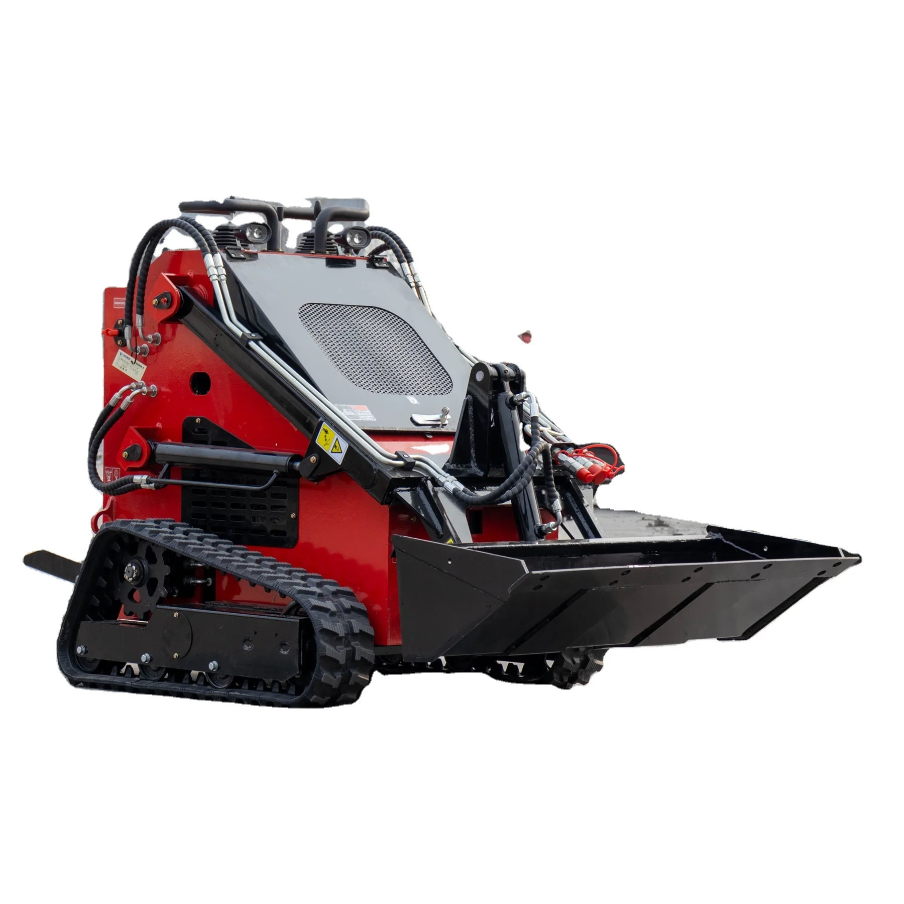 Original Manufacturer Epa Diesel Engine 25hp V1000 Mini Crawler Skid Steer Loader With Optional 12 Kind of Attachment Tools