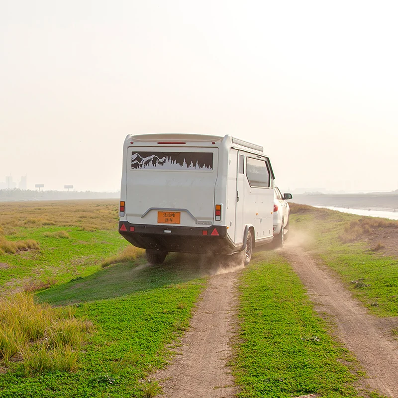 Favourite 4 Meters All-weather Caravan 4X4 Trailer Overland Motorhomes For Sale Electric Connector
