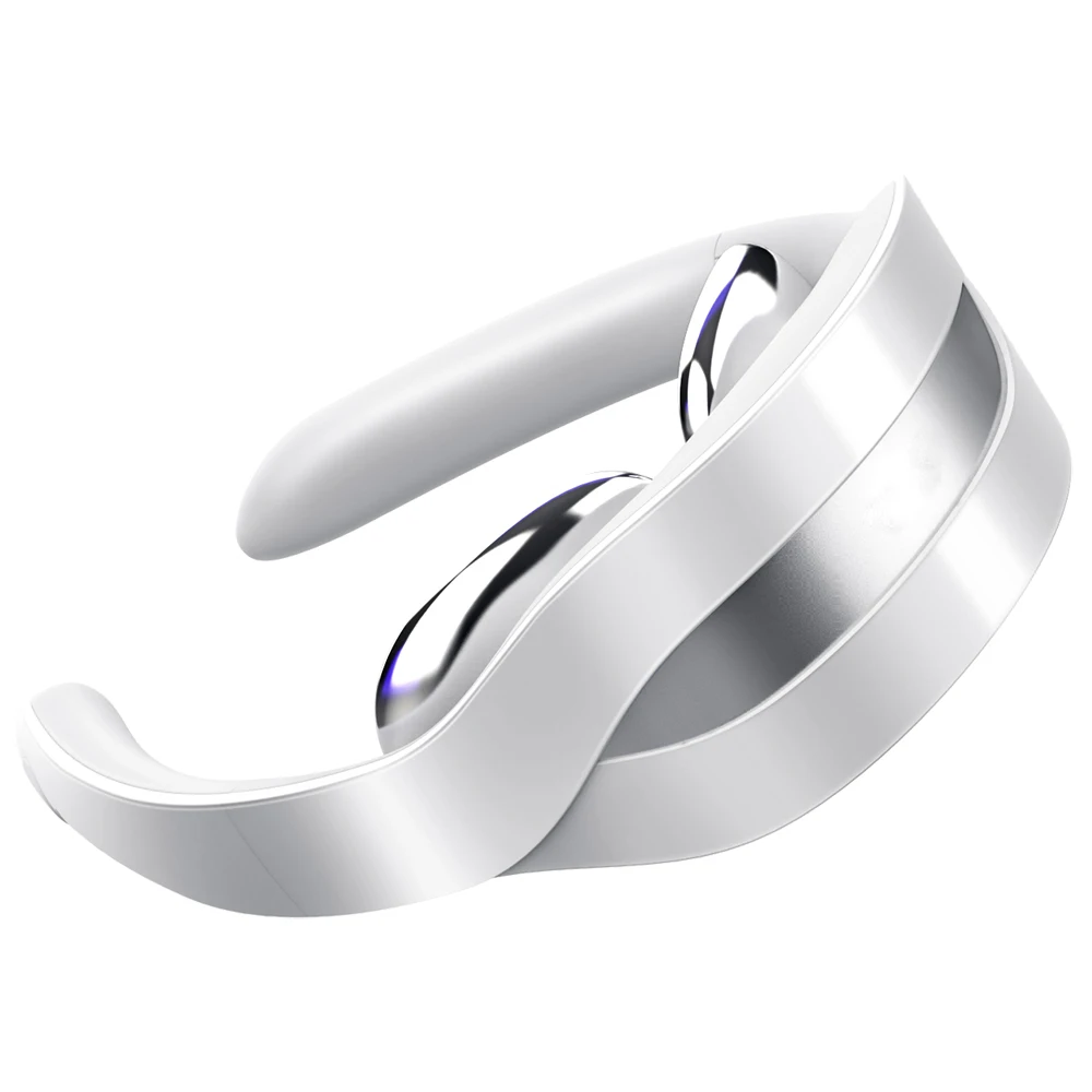 2021 Portable Mini Electric Wireless Neck Massager 360 Infrared Physiotherapy Intelligent