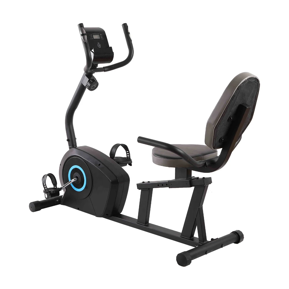 Home Use Multi-Functional Recumbent Exercise Bike Assisted Rehabilitation Training Magnetic Belt Fan Technology Fitness Gym Use