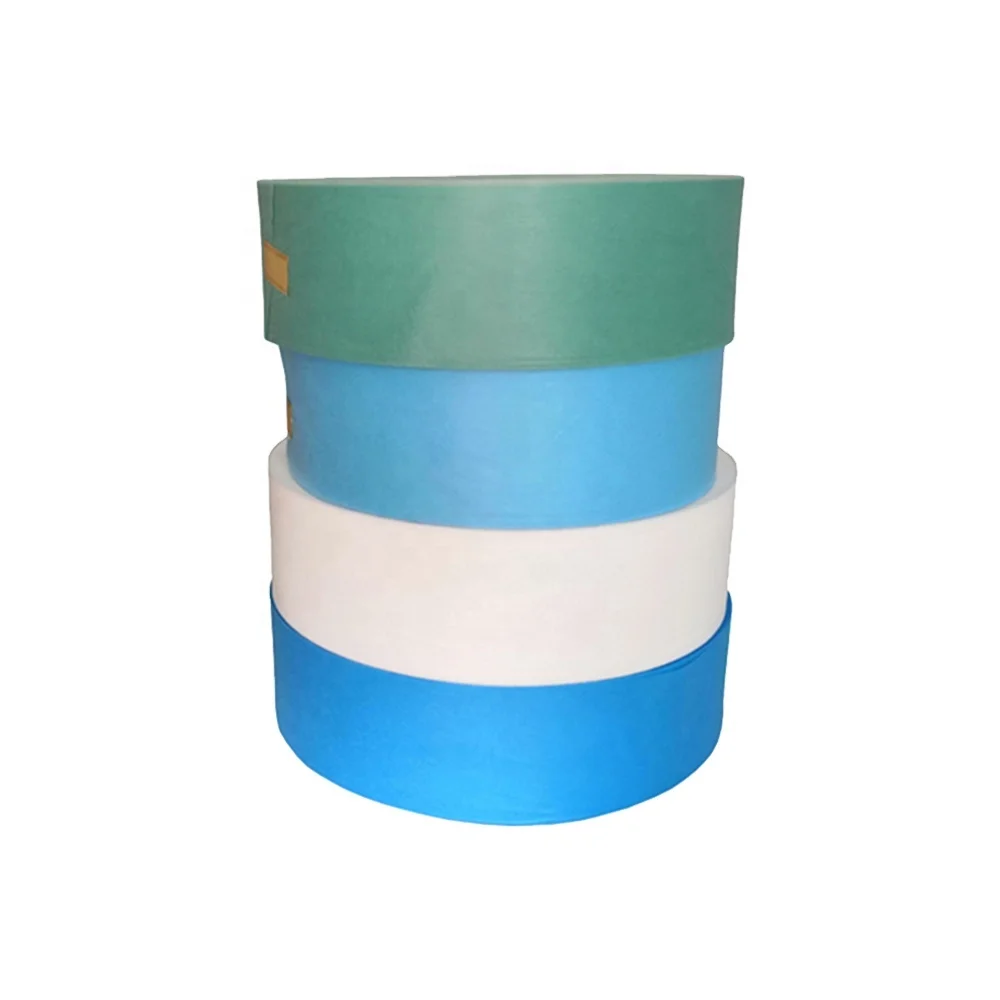 Высококачественный белый синий SSS SSS15gsm 20GSM 25GSM PP Spunbond нетканый материал для больницы и самозащиты