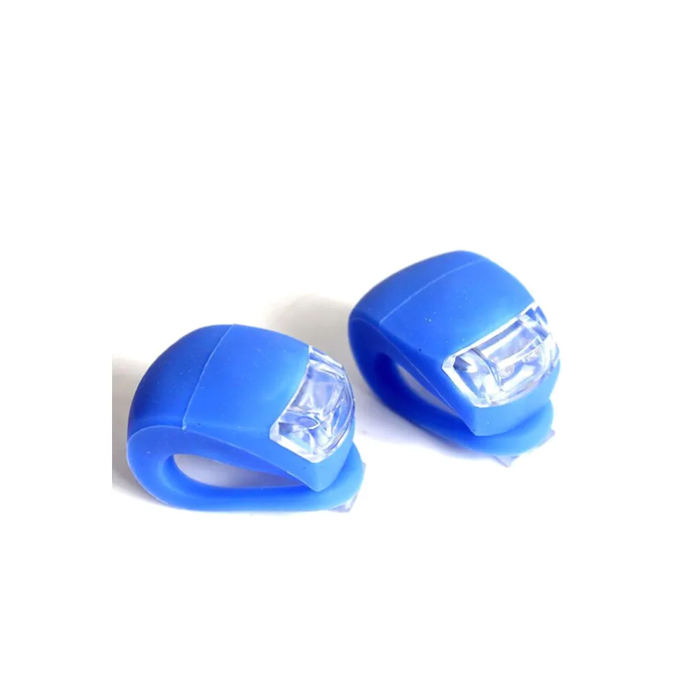 Colorful Silicone Bicycle Accessories LED Bike Tail Light