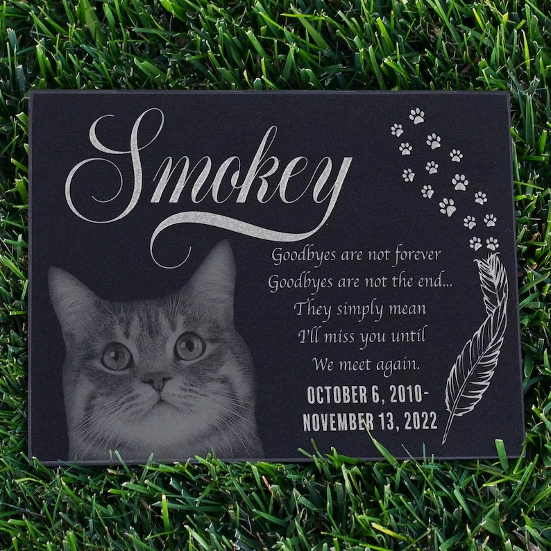Dog Memorial Stone Pet Memorial Stone Pet Grave Markers Pet Dog Memorial Gift Tombstone Gravestone