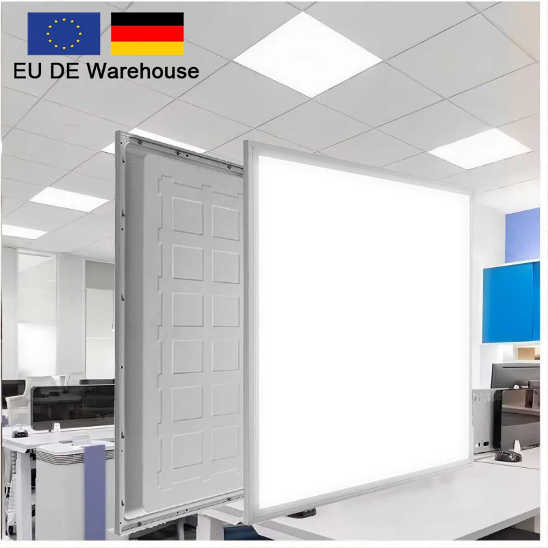 Germany Warehouse 22w 25w 30w 32w 36w 40w Backlit Led Panel Light 60x60 62x62 Recessed Square Slim Led Panel For Office