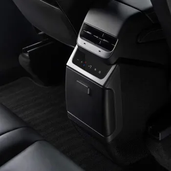 New Arrival 35L Large Capacity Car Refrigerator 12v Car Fridge Portable Refrigerator For Tesla Model Y