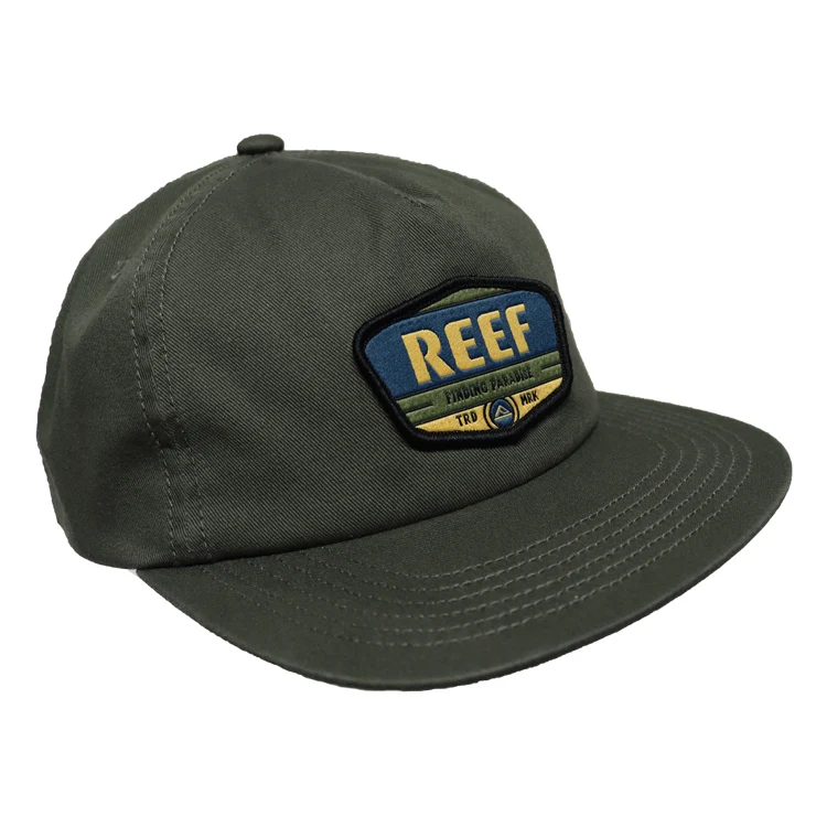 Unstructured Customized 5 panels hats caps wholesale high quality embroidery patch blank cotton/nylon vintage 5 panel hats