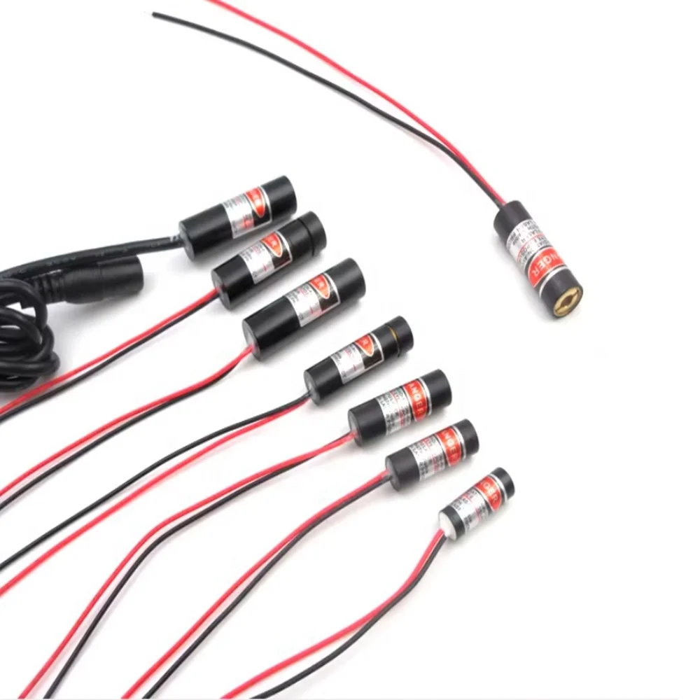 Laser module 12V24V3.5-25V power supply red  laser indicator  for mechanical equipment