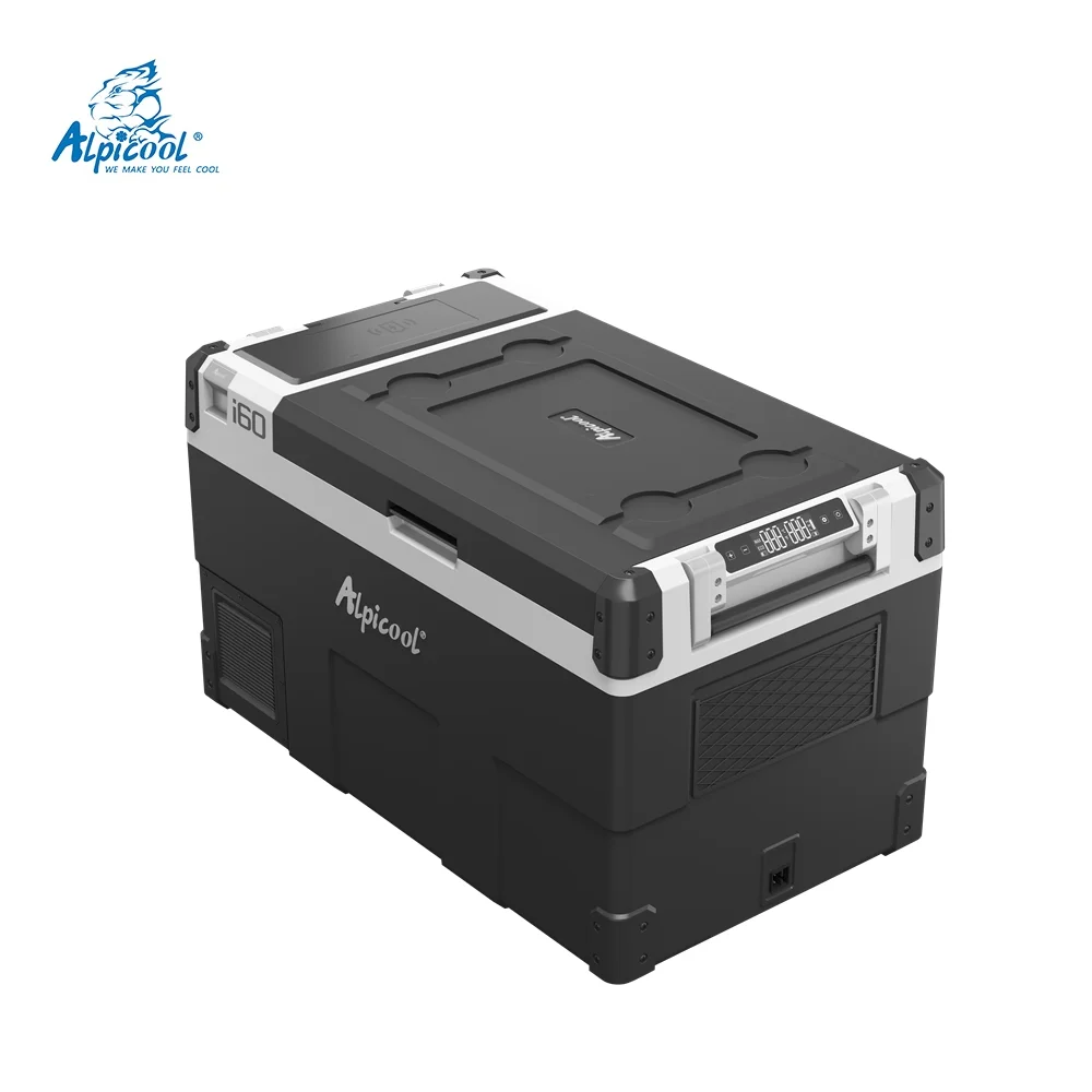Alpicool E60 12v кемпинг автомобильный холодильник портативный холодильник 60 л