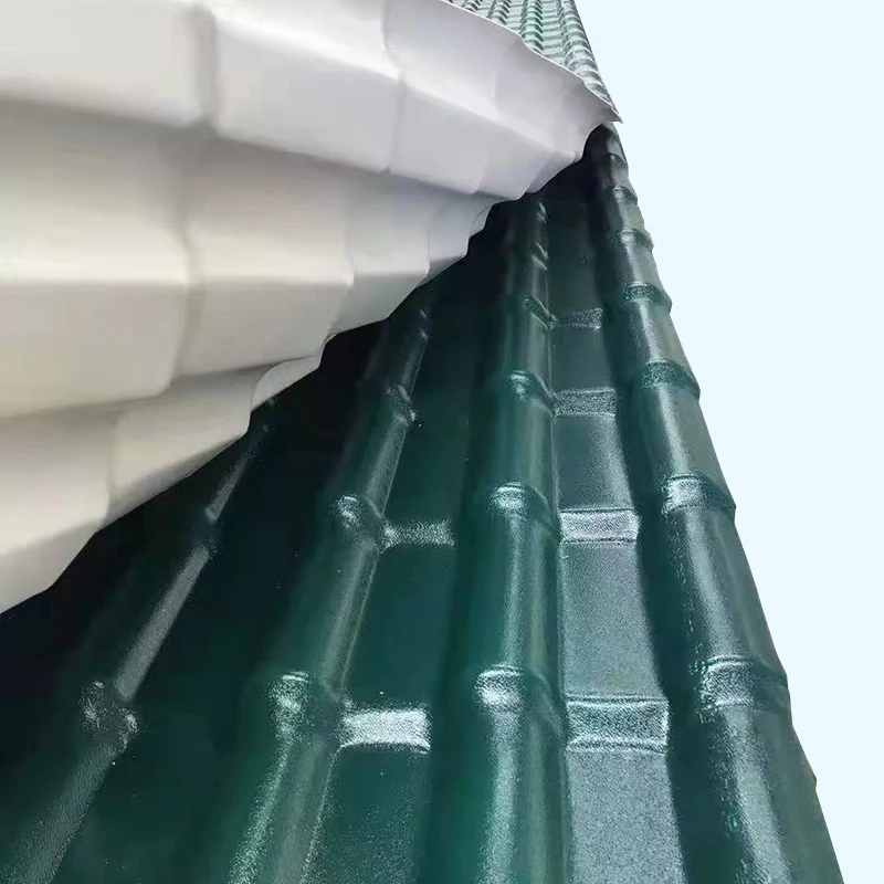 Высококачественная римская черепица ASA UPVC PV цветные пластиковые кровельные листы цены в Китае