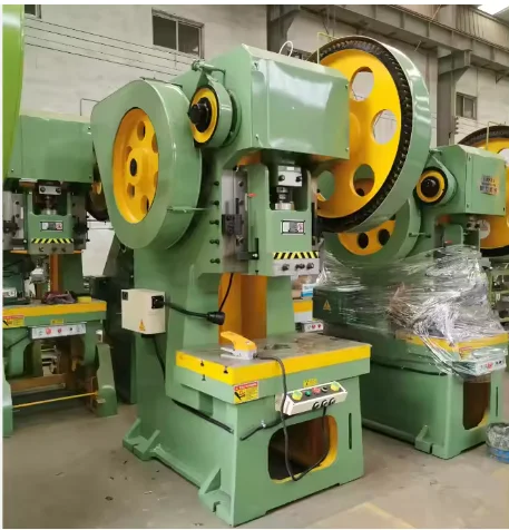 J21 Series 125t Open Type Mechanical Power Press Punching Machine with Fixed Table