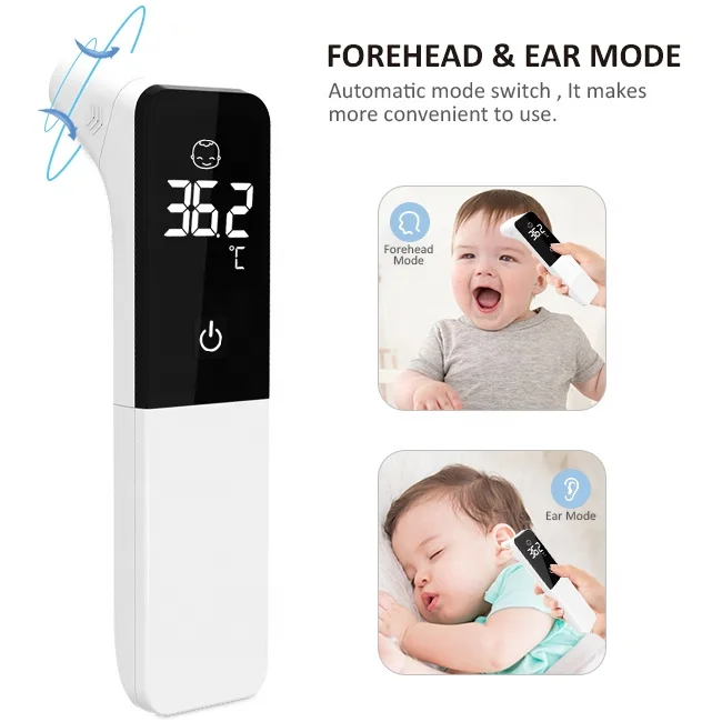 
High-quality Digital Thermometer Forehead Non Contact Body Electronic Baby Infrared Thermometer 