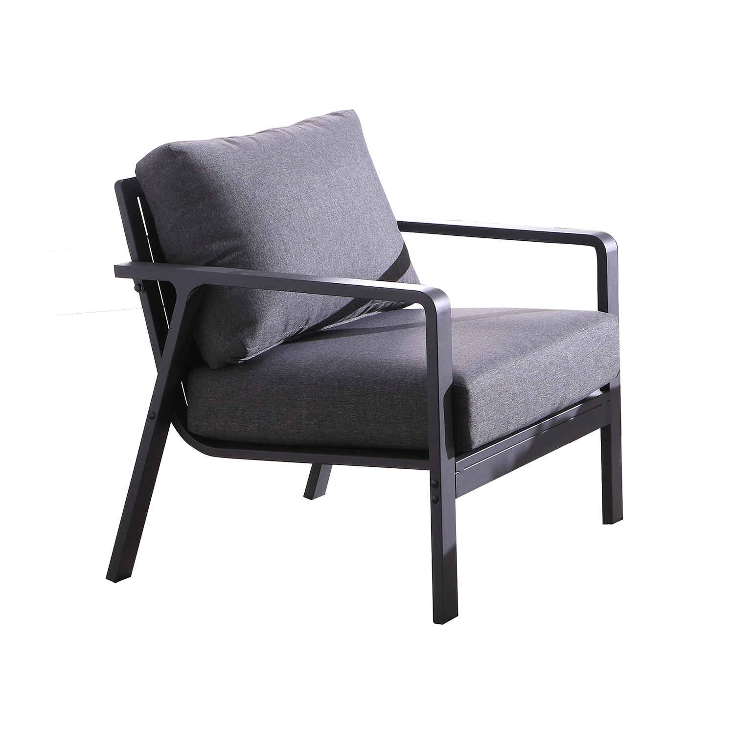 
customized 7 in 1 luxury outdoor aluminium garden furniture sofa set 