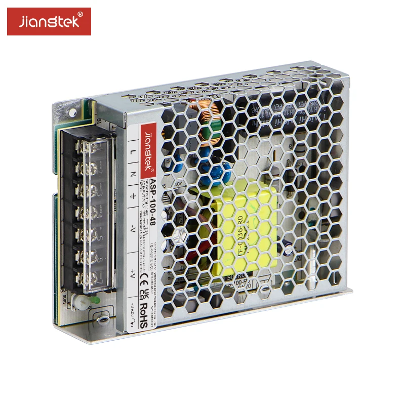 JIANGTEK ASP-100-48 100W 5V 12V 15V 24V 36V 48V AC Input Single Output Constant Current Power Supply