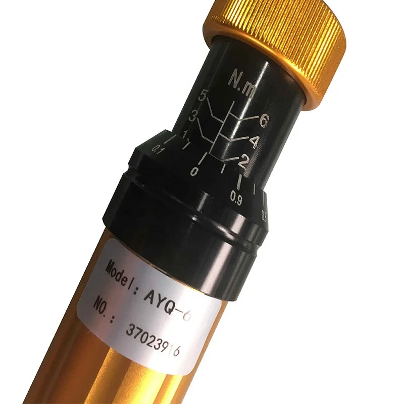  AYQ-0.6 Alloy Steel Preset Type Adjustable Torque Screwdriver With Phillips And Straight