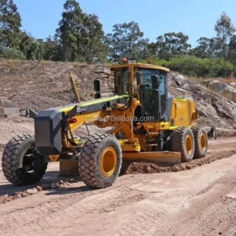 Hot Sale Used Gr2405t Gr215 Motor Grader  Prices130hp 160hp 240hp 120k  Tractor Road Motor Grader Used