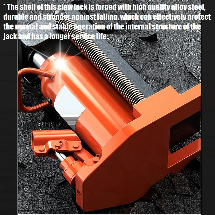 Factory Custom Low Profile Toe Jack Automatic Oil Return Function Hydraulic Bottle Lift