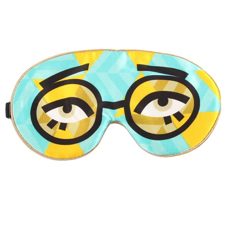 
2021 Adjustable Massage anti-swelling 100% silk sexy sleep eye mask cotton 
