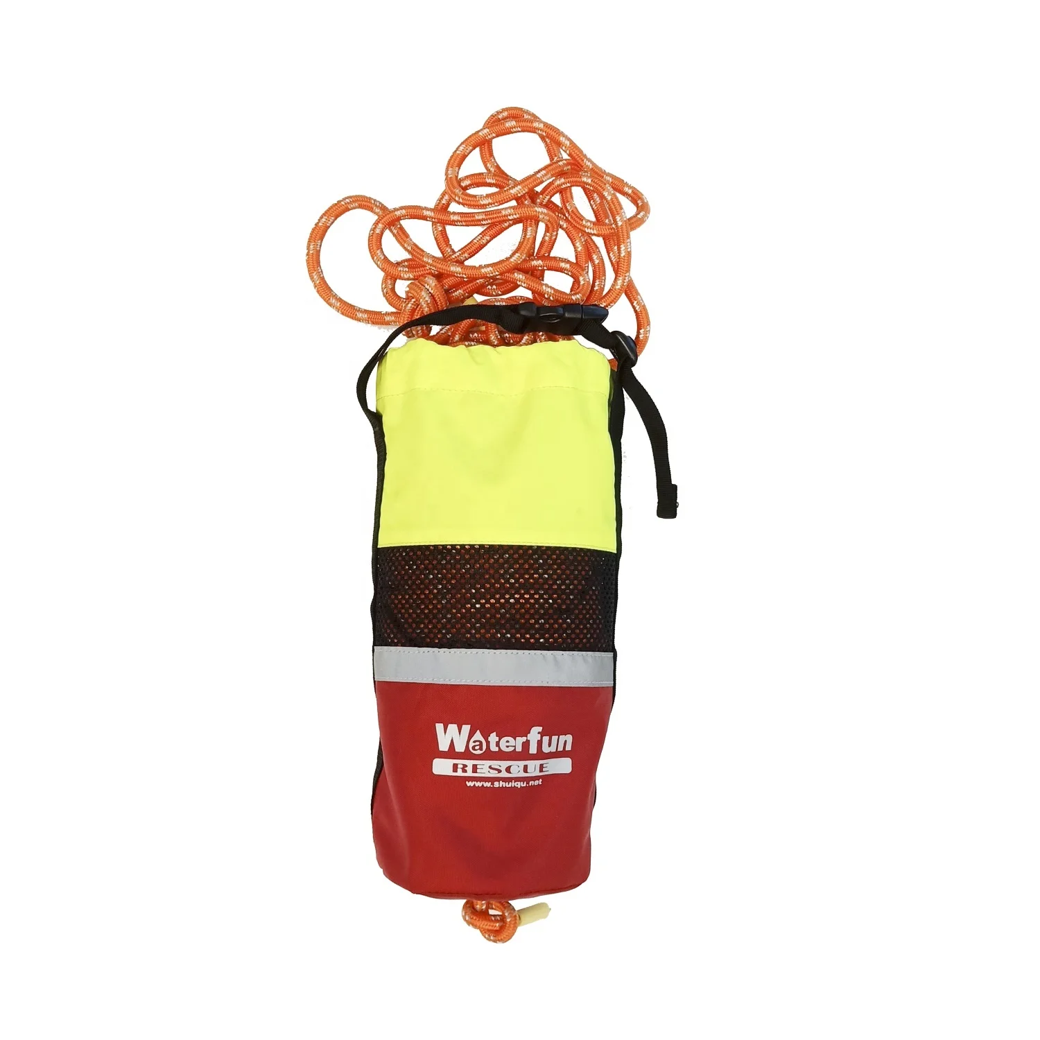 
Strong Throw Rope Bag Factory Provide Pro Compact Rescue Throw Rope Bag with 20m Reflective Floatation Rope  (62307228463)