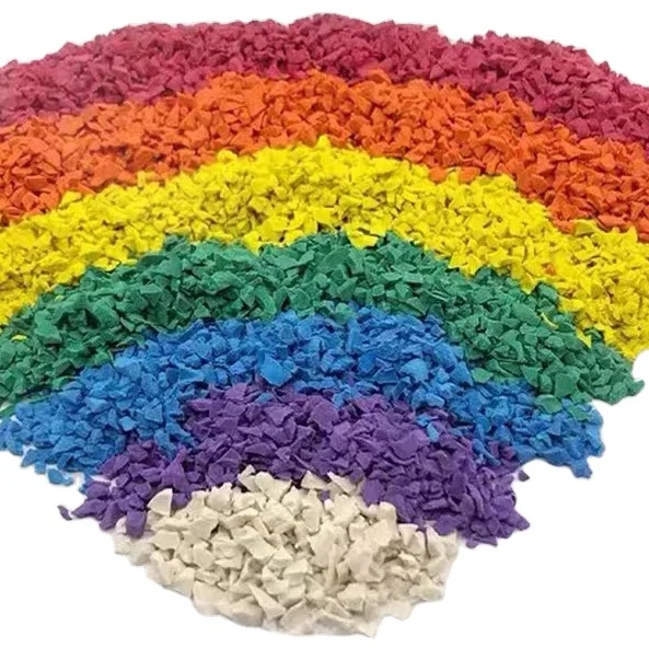 Hot Style EPDM Rubber Granules aliphatic pu binder epdm granule Rubber Granule in Poured-in-Place Playground