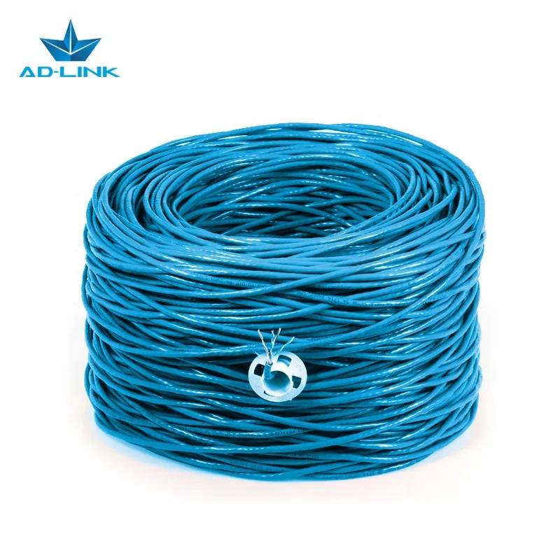 High Quality Manufacturer 305m Test 4pair 24 Awg Network 1000ft Cat 6 Cat5e Utp  Lan Cable