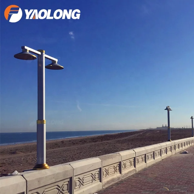 3 Meter Customized Tapered Aluminum Lamp Pole/Metal Pole For Lighting