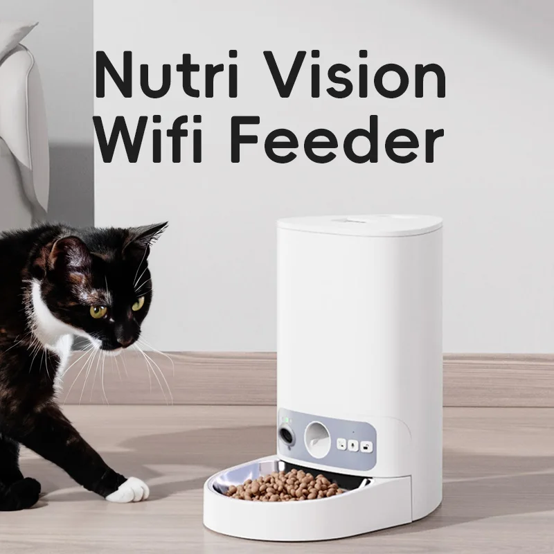 Автоматическая кормушка для кошек с камерой, 10S