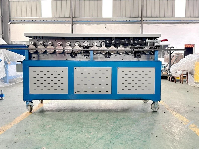 high quality Sheet Metal TDF Air Duct Flange Forming Machine for Rectangular duct making
