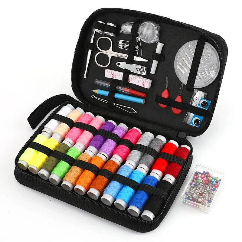Popular handmade beginners mini sewing kit Home Portable sewing kit bag