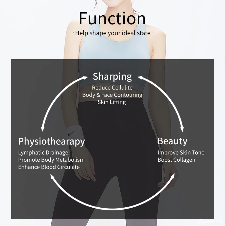 Vibration Vacuum Device Smart Electric Full Body Cups Cellulite Therapy Massager Cupping Machine Body Massager