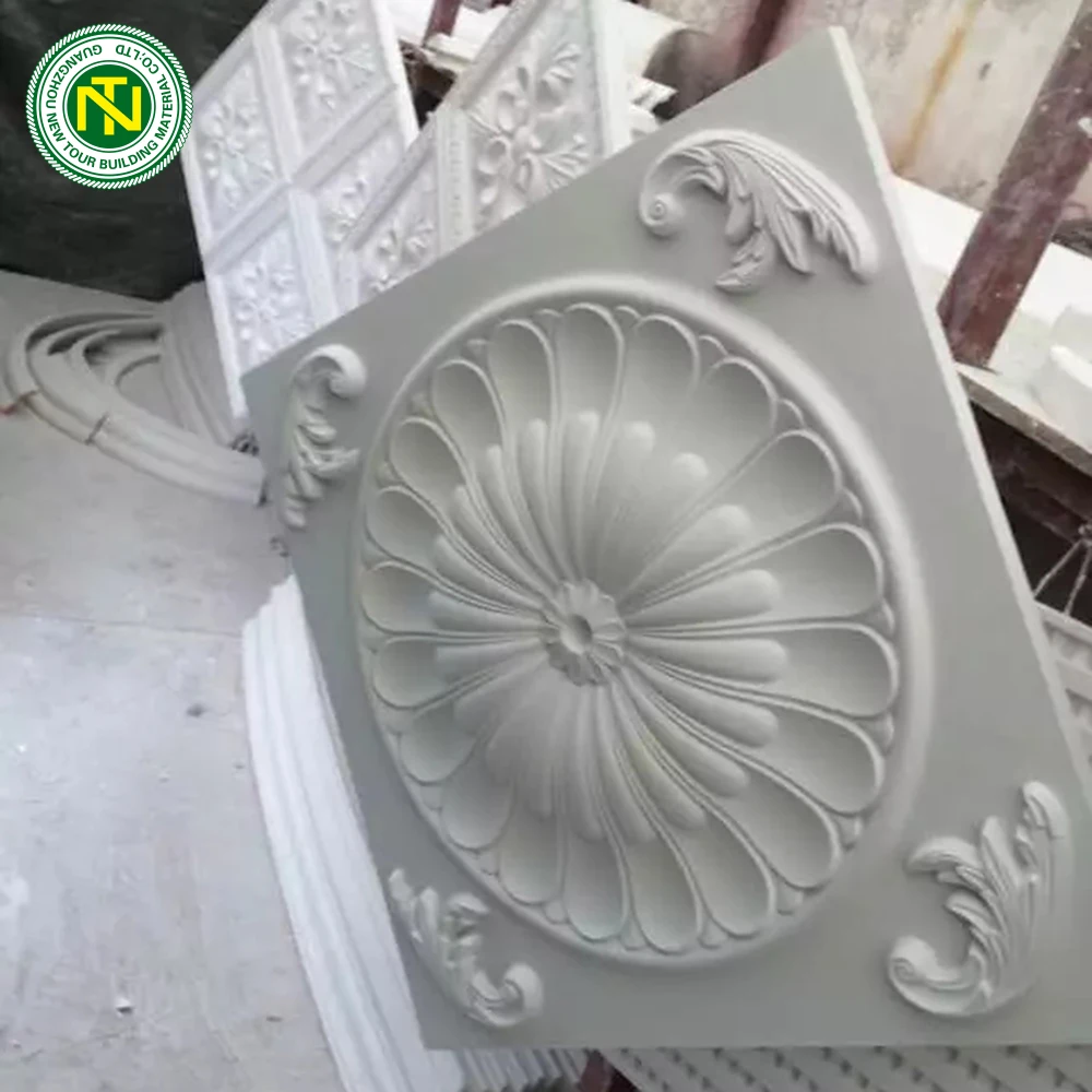 2023  gypsum cornice Interior Decoration Modern Ceiling Cornice Design