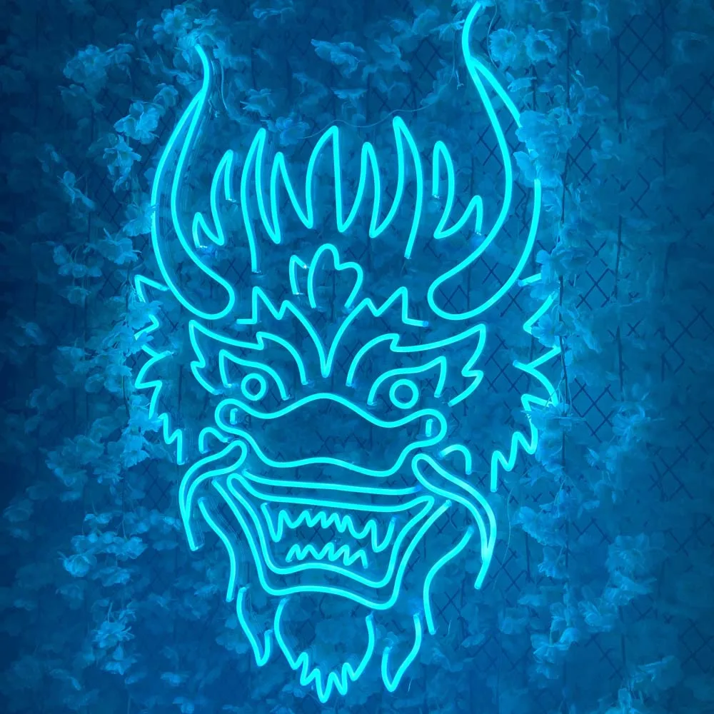 Chinese dragon neon sign High Quality Custom Soft Led Neon Wholesale Led