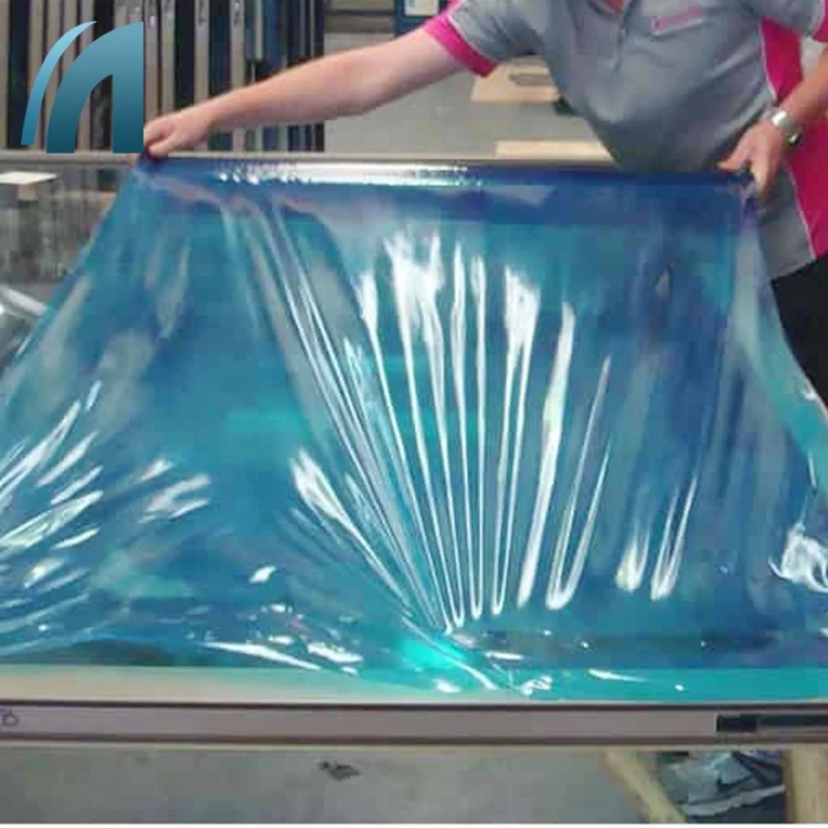 Blue Window Shield Adhesive Film, Window Masking Film with 45 Day UV Protection, Protective Film for Window Glass