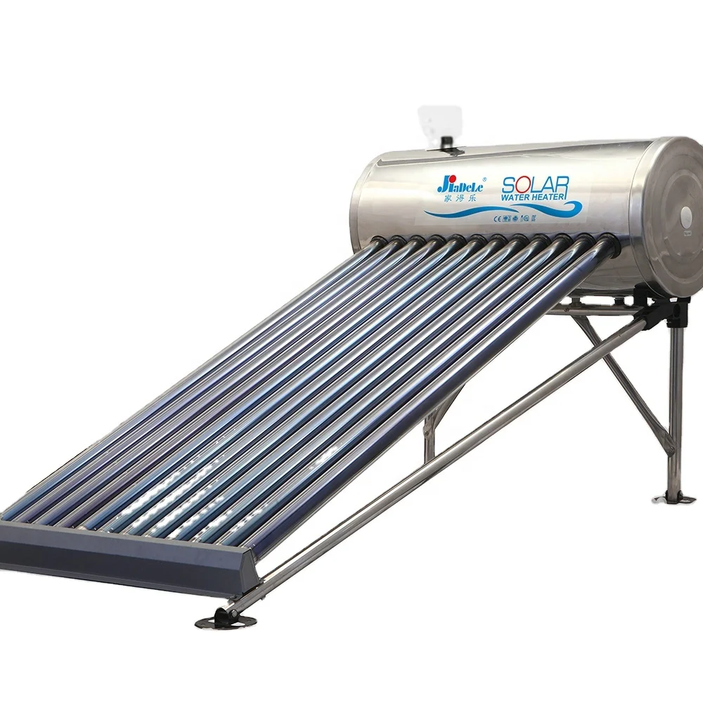High Efficiency Stainless Steel Sus304 0.5Mm Top Rated calentador de agua solar Solar Water Heater