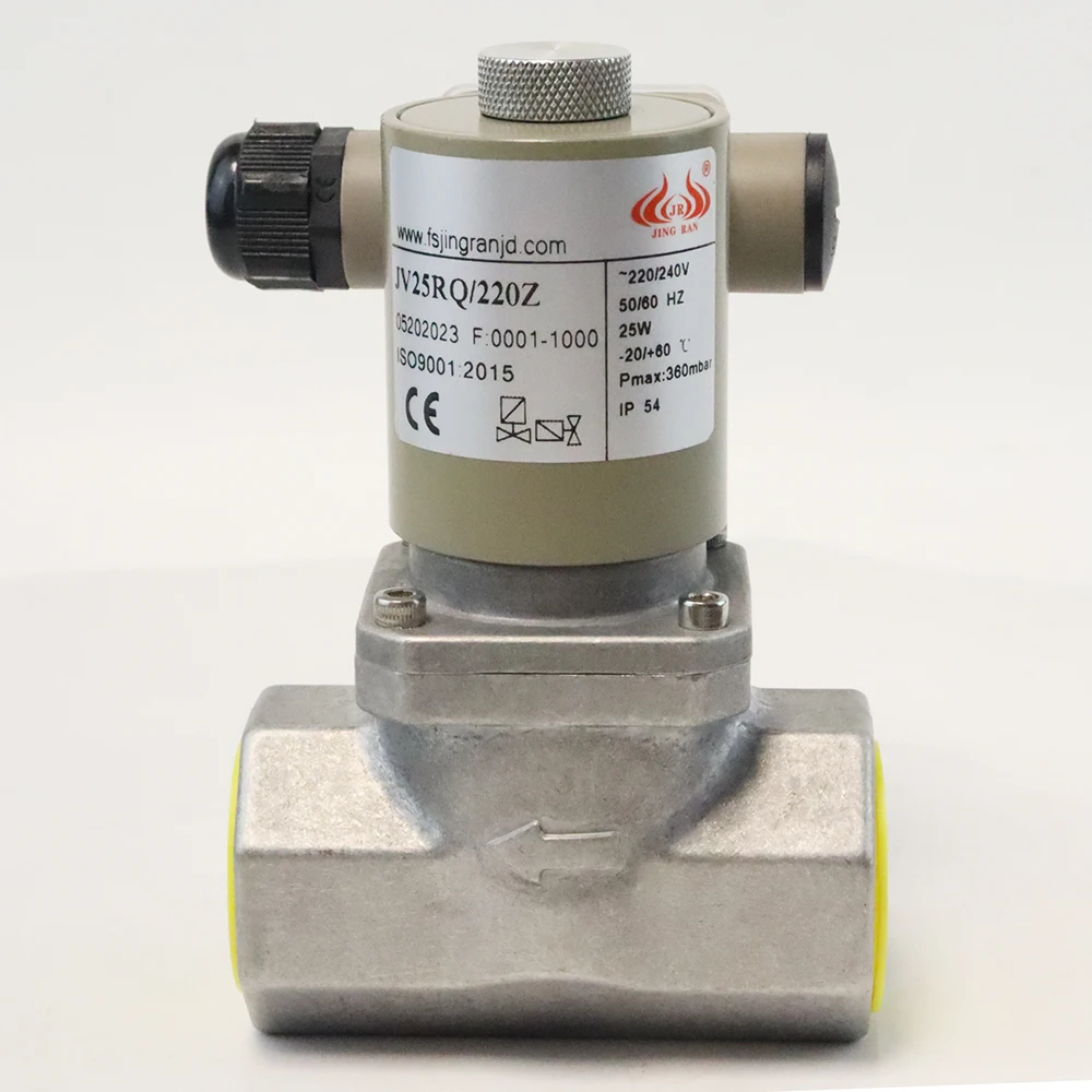 Natural gas solenoid valve Gas shut-off valve normally closed solenoid valve gas equipment