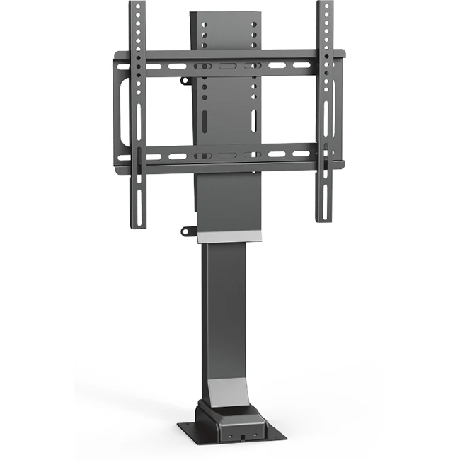 Height adjuster electric motorized tv stand remote control tv lift