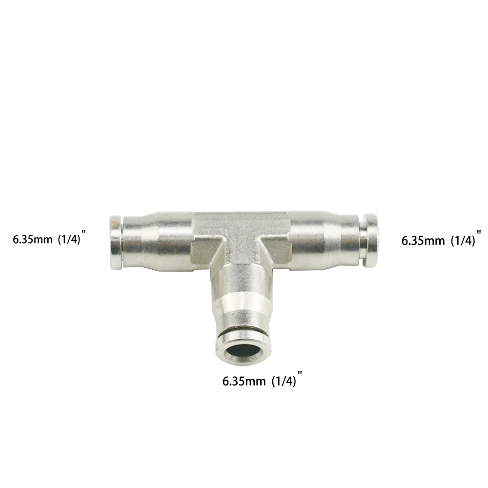 1/4 inch brass connector slip lock connector quick fitting for misting system