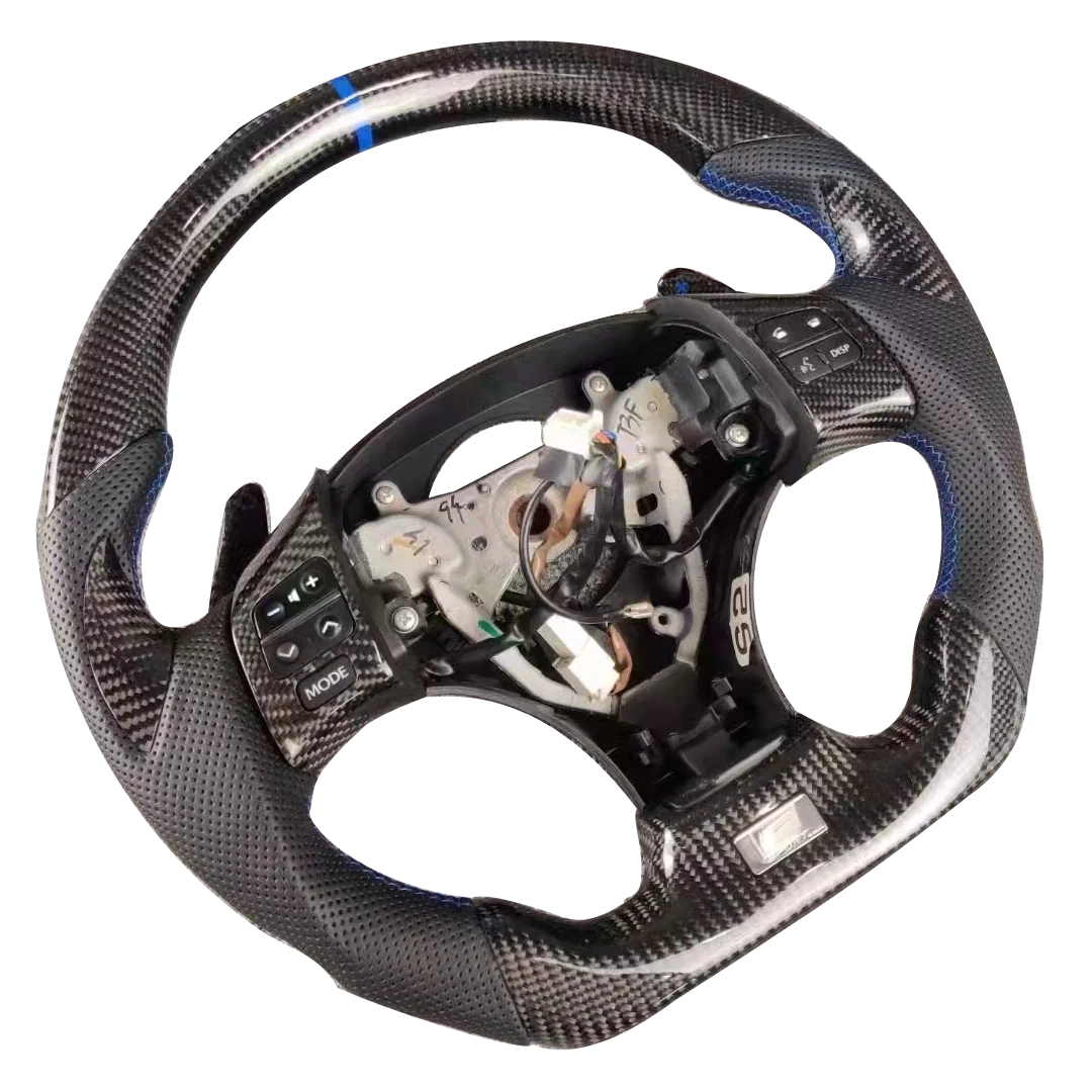 Private Custom LED Carbon Fiber Steering Wheel For Lexus Is250 Is350 Isf/ Available For All Car Models