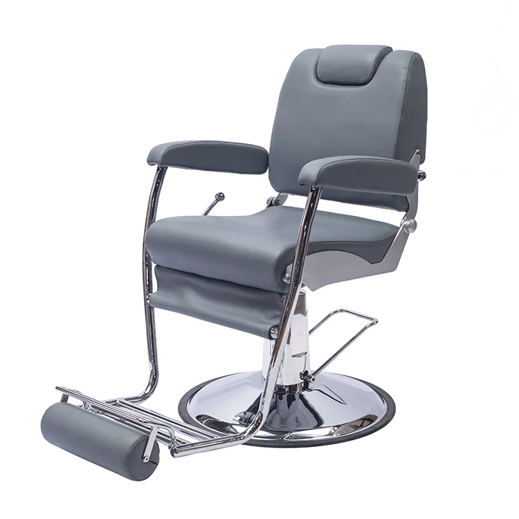 Гуанчжоу оптовая продажа с откидной спинкой, старинные вещи, серый гидравлический парикмахерское кресло Испания