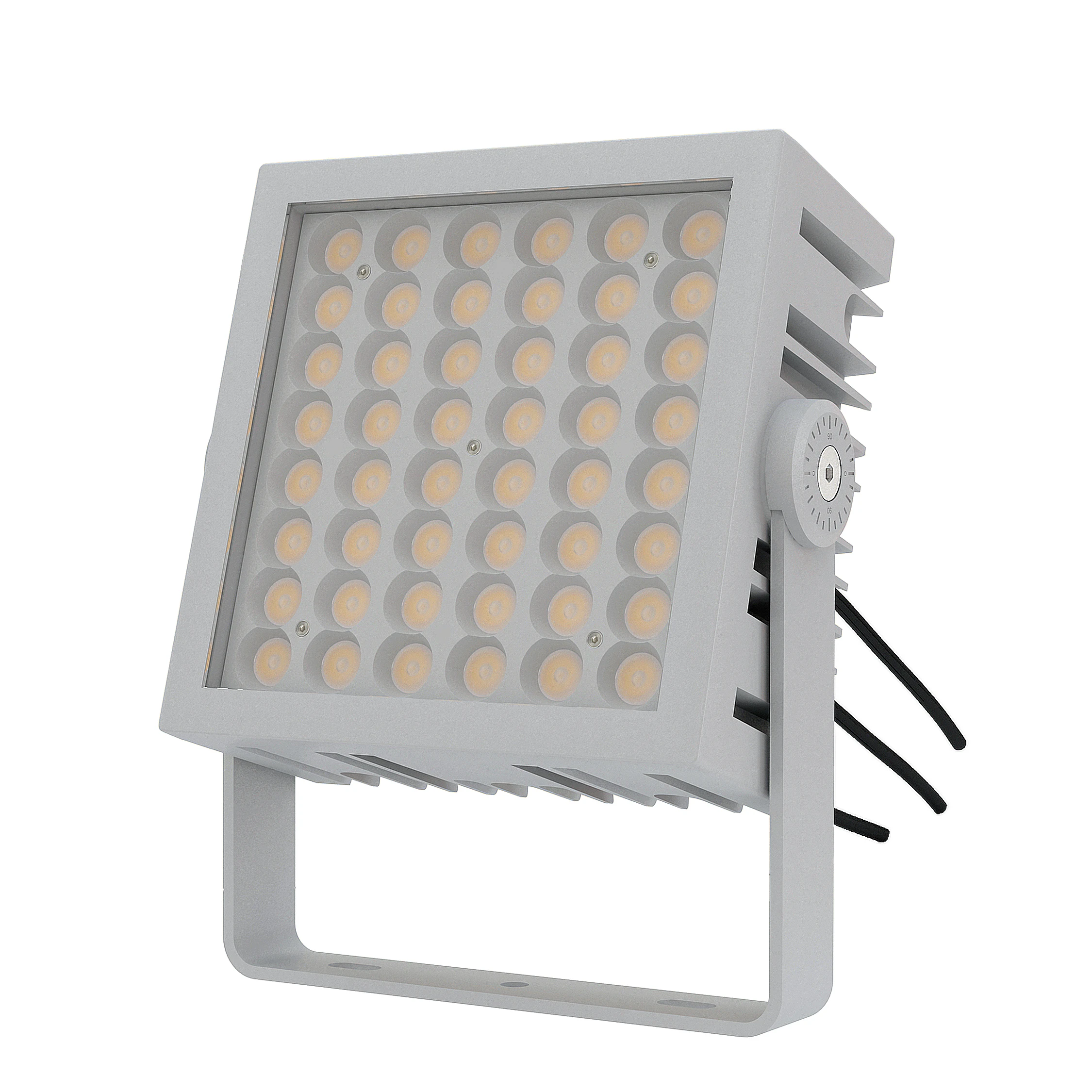 High Power LED Sport Flood Light DMX512 RGBW LED Flood Light for Outdoor High Mast Sports Stadium Floodlight