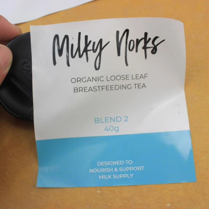 Multicolor glass bottle tag labels,wine labels in roll Waterproof glossy lamination PET removable glass bottle label