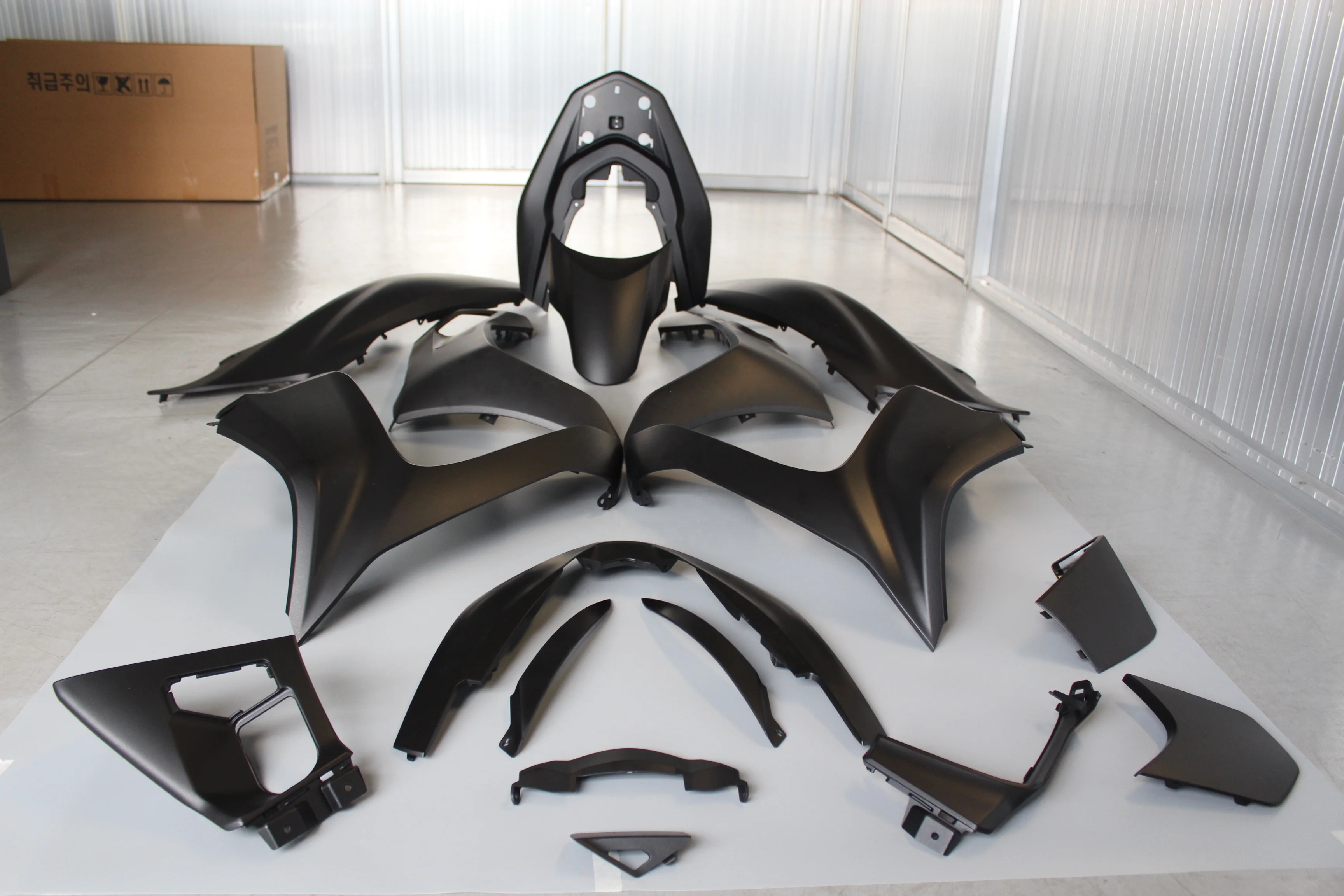 Motorbikes Fairings cover set ABS body parts for PCX 150 2018 for Honda scooters matt black