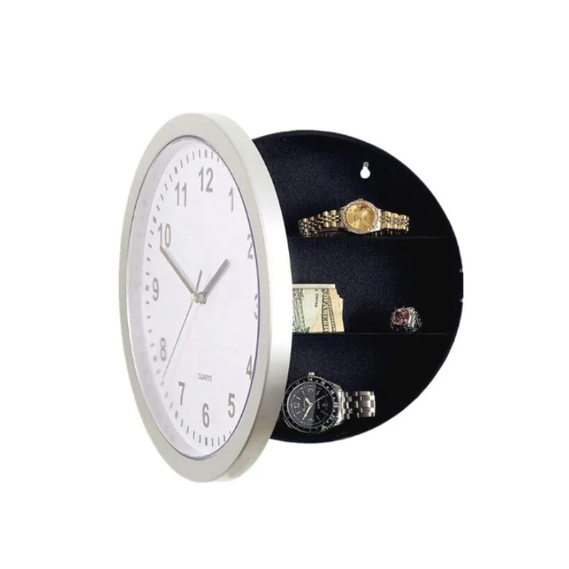 Wholesales Special Clocks Safe creative money hiding wall clock Safe hidden storage box