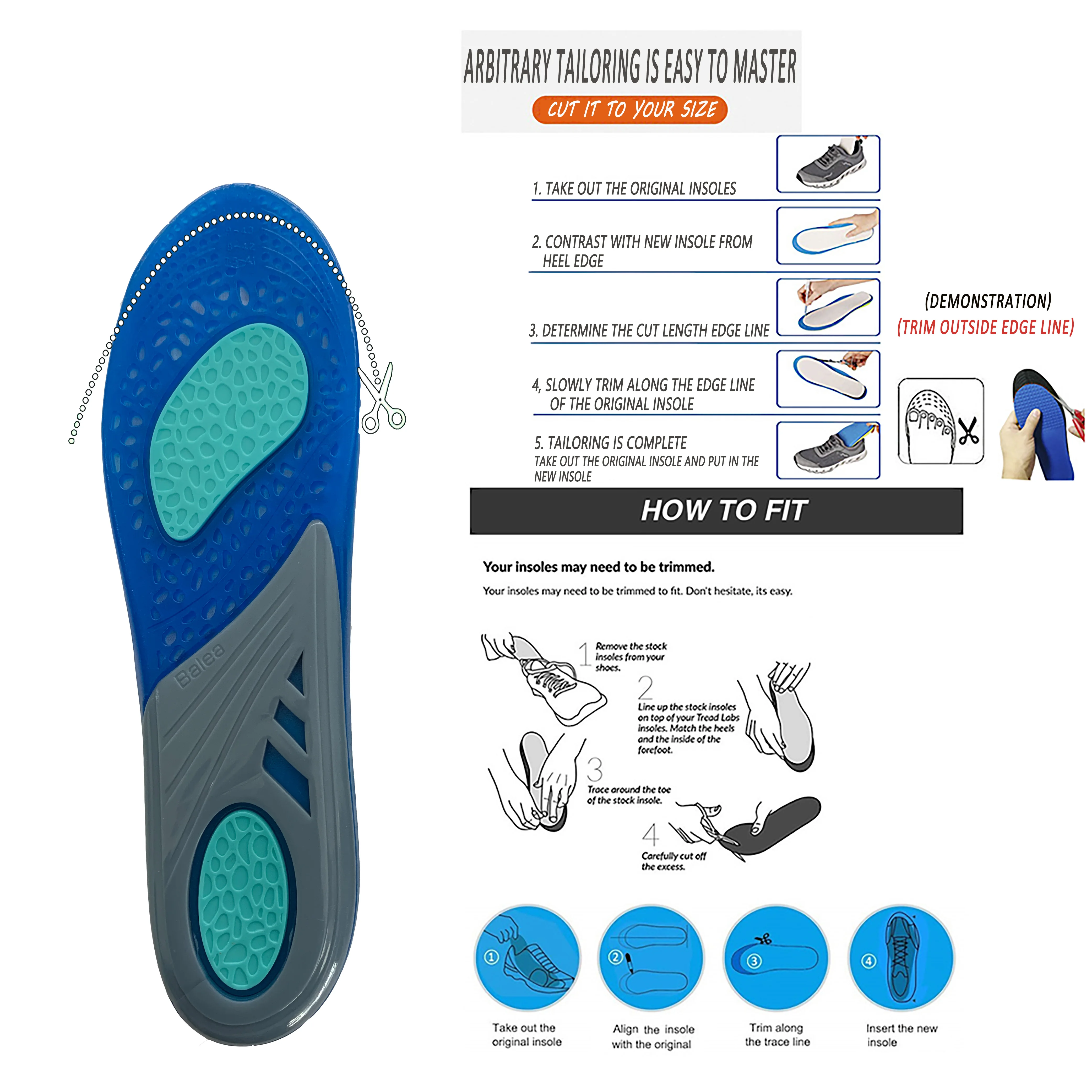 heigh increase insoles cushion insoles memory foam insoles