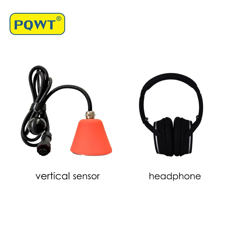 PQWT L40 Indoor Pipe Walls Leakage Water Leak Plumber Repair Tools Home Use Water Leak Detector